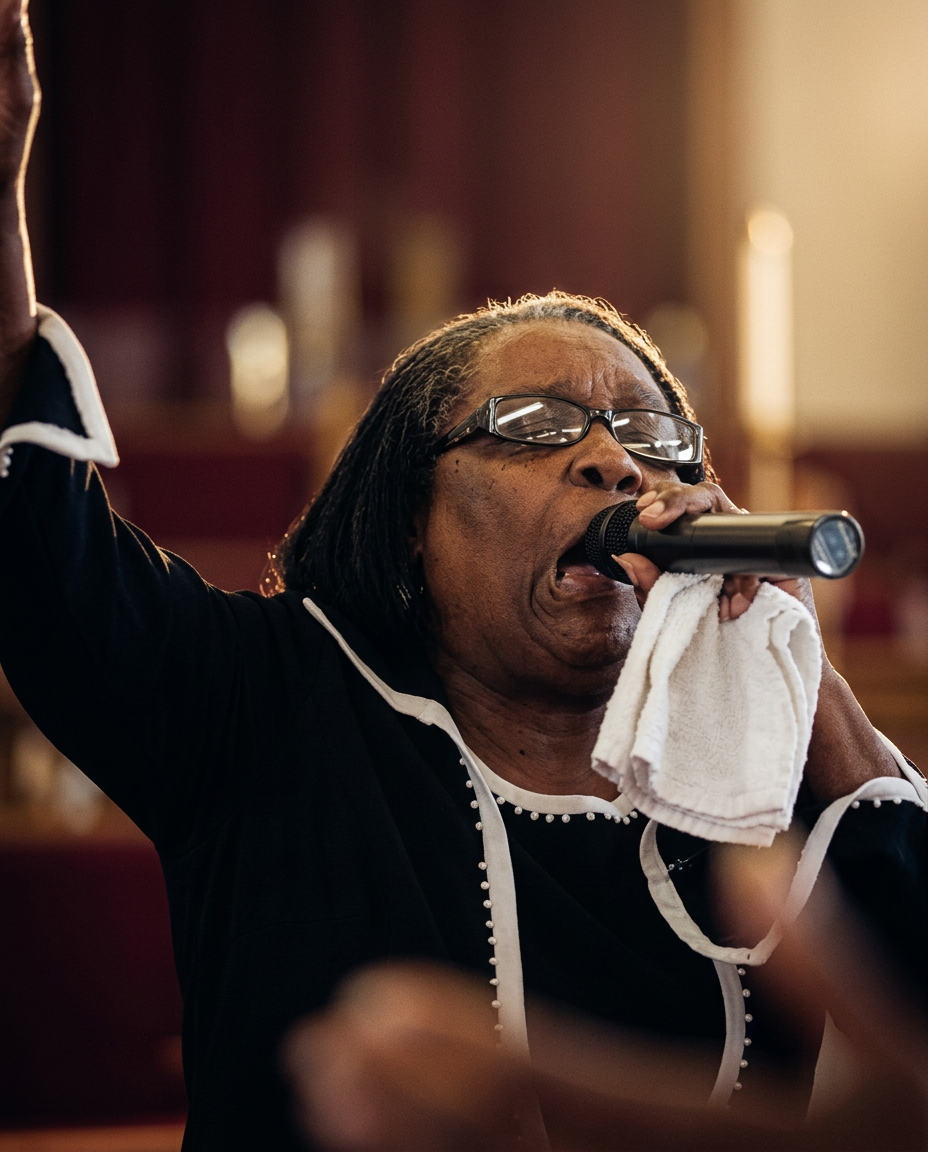Apostle Margaret Wyett interceding